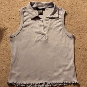 Just Polly cropped tank size medium